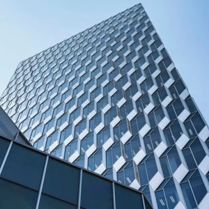 Los muros cortina estéticos son adecuados <span class=keywords><strong>para</strong></span> los muros cortina de áreas residenciales, distritos comerciales y edificios de oficinas - Product Image 2