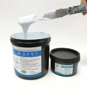 Maschera будут уплачены photoresistive Blanc Encre Masque De Soudure печатной платы