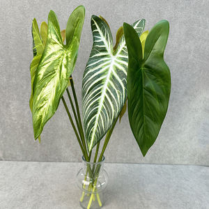 Hojas de Palma Tropical Artificiales, Hojas de Planta Monstera, Hoja Verde Grande para Decoración de Mesa de Fiesta de Cumpleaños, Playa, Jungla Hawaiana - Product Image 5