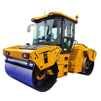 Nouvelle rouleuse vibrante tandem XD123 de 12 tonnes pour le compactage d'asphalte en Chine