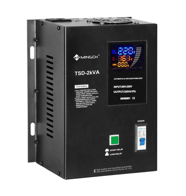 MINGCH Ac Single Phase 1kva Power 220v 240v Whole House Avr Automatic Voltage Regulators/stabilizers