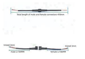 Водонепроницаемые соединители QUANWEI (2, 3, 4, 5 контактов) M8, M10, M12: штекеры и гнезда для светодиодных лент, аккумуляторов и наружного освещения - Product Image 5