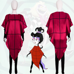Disfraz de Cosplay de Lydia Dizzy, Conjunto Rojo de Archmagos del Underworld, Tela de Poliéster, Disfraz de Anime para Adultos - Product Image 1