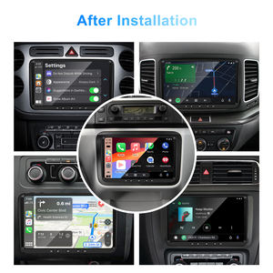 Per VW Passat Golf MK5 MK6 Jetta T5 EOS POLO Touran Seat <span class=keywords><strong>Sharan</strong></span> VW 9 pollici universale Android 11 auto Stereo CarPlay Head Unit - Product Image 4