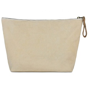 canvas zipper makeup bolsas wholesale