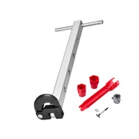 Ensemble d'outils de plomberie 2 pièces : Clé télescopique pour lavabo 10-17 pouces et outil multifonctionnel d'installation de robinets et d'éviers pour plombiers