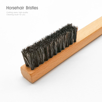 Brosse pratique pour enlever le sable de la plage, manche en bois, poils doux 150/200 mm, poils de chèvre/cheval, Life Hacks