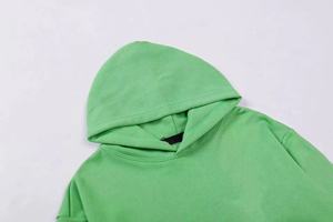 Marchio personalizzato di alta qualità <span class=keywords><strong>felpe</strong></span> sportive con cappuccio per gli uomini e le donne a maniche lunghe e colletto ricamato - Product Image 3