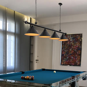 71in avec interrupteur à chaîne de traction sur <span class=keywords><strong>luminaire</strong></span> suspendu 4 lumières éclairage de table de <span class=keywords><strong>billard</strong></span> - Product Image 3