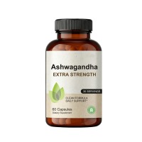 Complément Herbal en Capsules d'Ashwagandha Extra Fortes, Personnalisé pour l'Exportation (OEM)