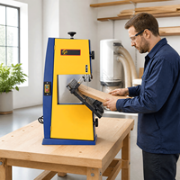 Scie à ruban verticale industrielle de haute qualité à angle réglable pour la découpe du bois, 220V, pour le traitement des grumes