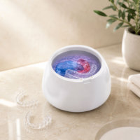 Nettoyeur Ultrasonique Portable Smile Find à Haute Fréquence UV pour Prothèses Dentaires, Gouttières et Aligners, en Acier Inoxydable, avec Logo Personnalisé, pour Usage Domestique