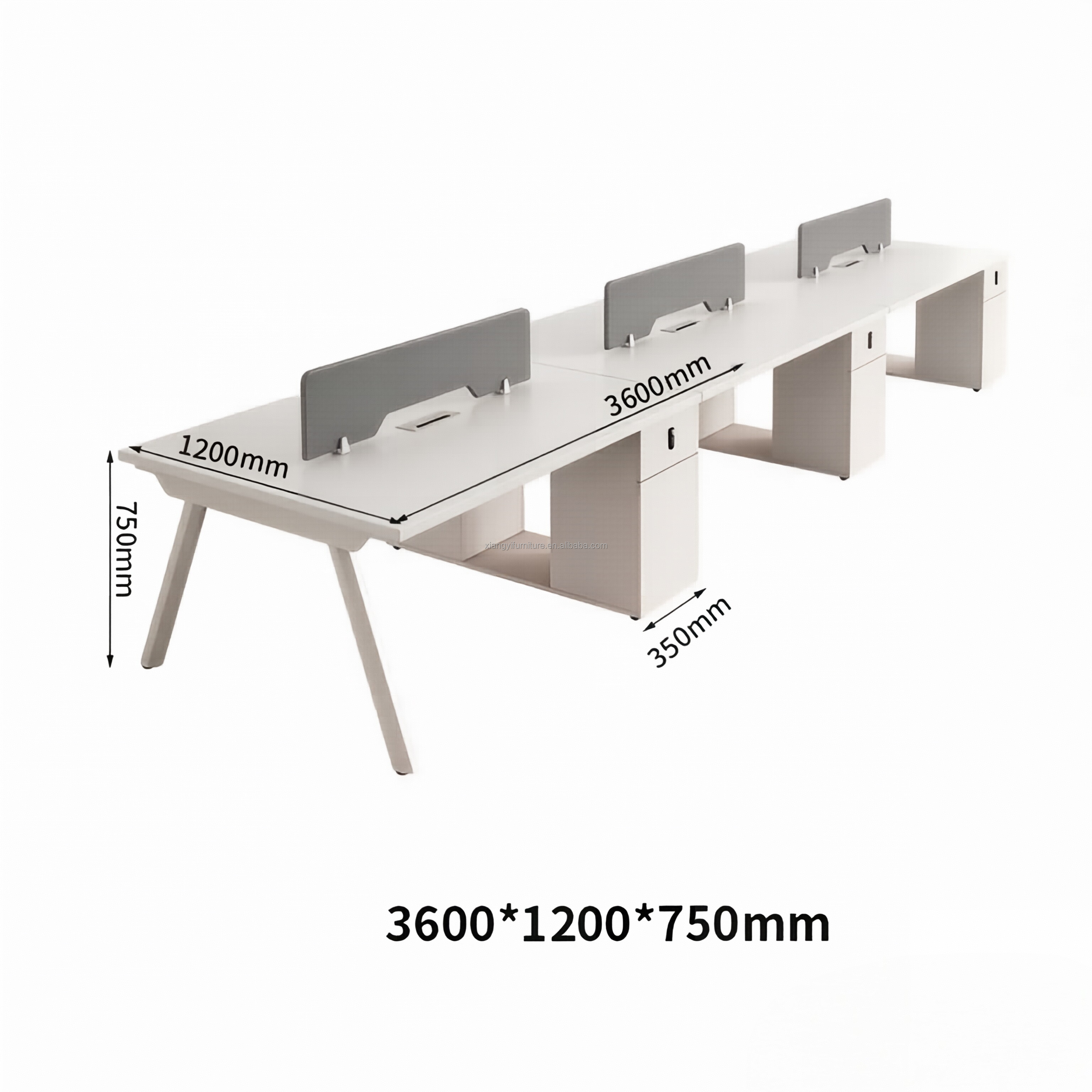 L3600*W1200*H750mm