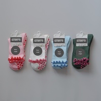 Chaussettes de yoga antidérapantes à motif Pilates, colorées et personnalisées, avec grip rose, modèle Glacier 2026, pour la vente en gros
