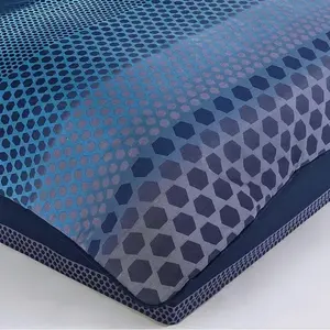 Luciano <b>Duvet</b> Cover Set 8 Pieces <b>Double</b> Size Geometric Pattern Modern Bedding Home Use <b>All</b> <b>Season</b> Polyester Cotton 400TC - Product Image 5