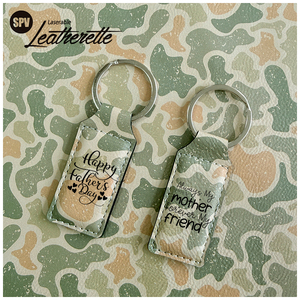 Feuilles de similicuir imprimables au laser à motif camouflage, cuir PU camouflage Vector pour la chasse au canard, pour couvertures de carnets et porte-clés - Product Image 4