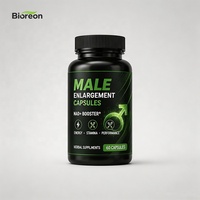 Capsules d'agrandissement masculin à base de plantes naturelles, effet durable exceptionnel, soutien masculin pour adultes, service OEM d'usine