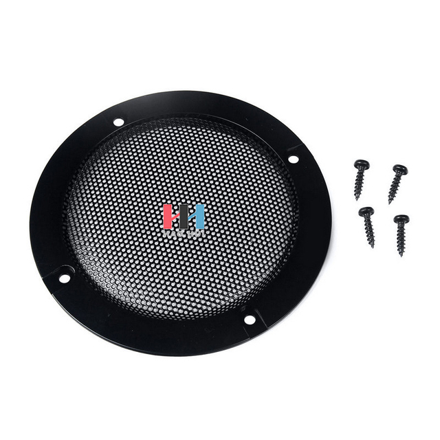 C0662 2/3/4/5/6.5/8/10" Inch Speaker Cover Decorative Circle Metal Mesh Grille