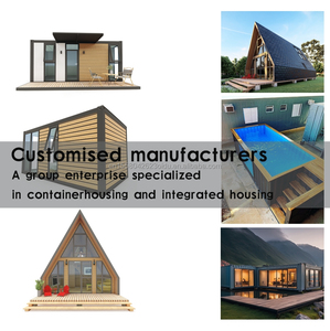 Nhà hình tam giác có thể tháo rời 20ft và cấu trúc có thể mở rộng cabin nhỏ nhà nhỏ cho phòng ngủ hoặc biệt thự sử dụng - Product Image 6