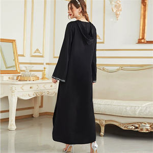 Abaya de l'Aïd, Kaftan de Dubaï, Caftan Marocain, Robe Musulmane, Abayas de Turquie <span class=keywords><strong>pour</strong></span> Femmes, Vêtements Islamiques Européens, <span class=keywords><strong>Djellaba</strong></span> <span class=keywords><strong>Femme</strong></span> - Product Image 3