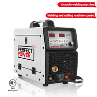 5 en 1 soudeur Mig soudeuse 220v Soldadora onduleur 200a 5 en 1 Plasma Cutter Mig Tig Mma Machine à souder
