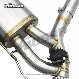 Sistema de Escape Deportivo con Válvulas OEM para M340/M3 M440/M440i B58 3.0T 2017-2025 Boska SUS304 con Control - Product Image 4