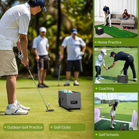 Mesin Dispenser Bola Golf Portabel Tahan Lama JEX JEX002 Kelas Atas dengan Alas Logam untuk Lapangan Golf, Desain Warna Dapat Disesuaikan, Harga Terjangkau