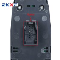 BMW3 F30/F80 M3 11-16 interrupteur de fenêtre de commande principale d'alimentation avant gauche 6131 9362 112CX ABS + PA66 nouveau commutateur marche-arrêt RKXF
