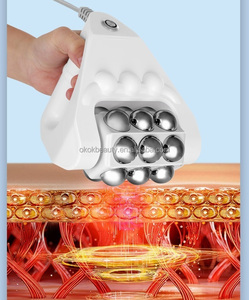 Masseur électrique 3 en 1 pour le cou et les épaules avec rouleau chauffant, machine de massage EMS - Product Image 5