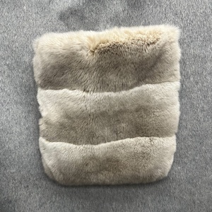 Jancoco Nuovo Arrivo Mantella <span class=keywords><strong>in</strong></span> Lana Bicolore <span class=keywords><strong>con</strong></span> Cintura, <span class=keywords><strong>Cappotto</strong></span> di Lusso <span class=keywords><strong>in</strong></span> Vera Lana <span class=keywords><strong>con</strong></span> Tasche <span class=keywords><strong>in</strong></span> <span class=keywords><strong>Pelliccia</strong></span> di Coniglio Rex - Product Image 5