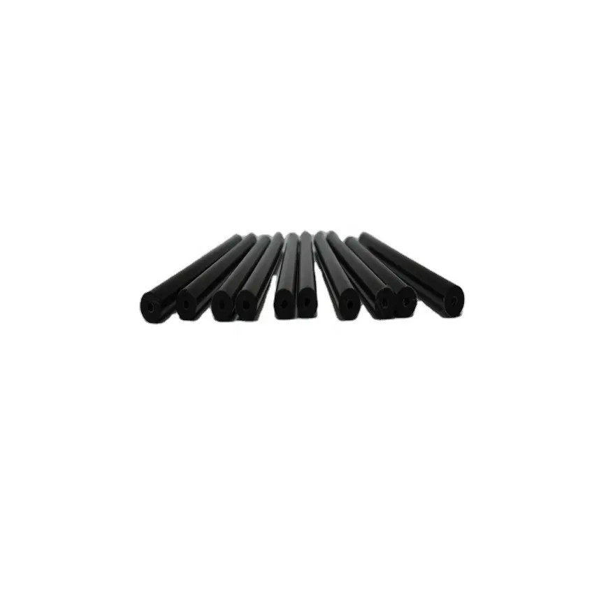 Tubo duro de plástico HDPE de alta densidad, Tubo negro de corte corto de 10mm