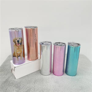 Verre magique à Sublimation 100% mm 20Oz, miroir magique métallique, paillettes holographiques, transfert de chaleur, tasses à eau droites <span class=keywords><strong>Total</strong></span> - Product Image 6