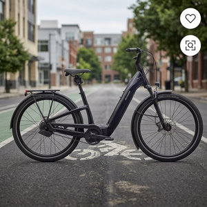 Bicicleta Urbana Híbrida de 28 Pulgadas con Cuadro de Aluminio, 7 Velocidades, Frenos de Disco Dobles, Asiento Cómodo, Guardabarros, para Uso en Calle, BICICLETA DE CARRETERA - Product Image 2