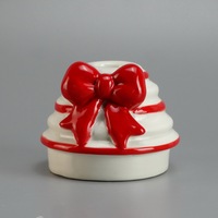 Support de bougie en céramique personnalisé pour Noël, pot d'aromathérapie, cadeau de fête, vente chaude
