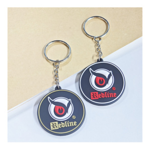 Design Design Custom Different Types of <b>Keychains</b> Wholesale <b>Personalized</b> Custom 2D Soft Pvc Rubber <b>Keychains</b> - Product Image 1