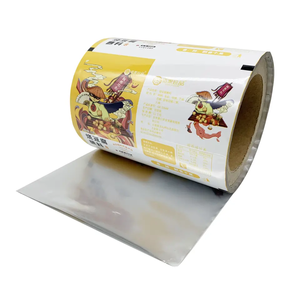 Film rouleau d'emballage de ketchup pour sauce tomate en plastique personnalisé pour pâte - Product Image 1