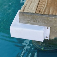 Protection d'angle de quai en vinyle Marina avec chambre à air EPE pour protéger le yacht