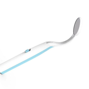 LED dental <b>mirror</b> with anti-fog and light, for home use, illuminated dental examination, gum protection. - Product Image 1