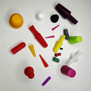 Tùy chỉnh con dấu cao su lỗ cắm nhiều vật liệu t hình dạng Silicone cao su cắm Stopper mô hình vuông - Product Image 5