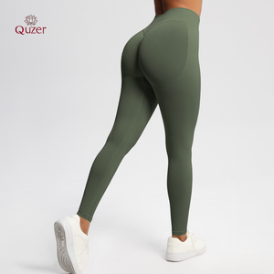 Leggings per ragazze da allenamento in Spandex attillati all'ingrosso - Product Image 5