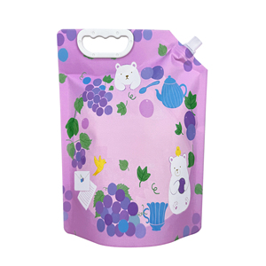 Custom <b>Stand</b> Up Pouches - Food Grade 100ml Refill Pack Juice Packaging Pouches for Children's <b>Drinks</b> - Product Image 1