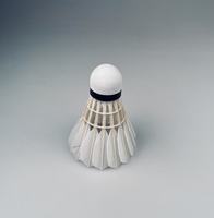 Volant de badminton hybride en plumes de canard de classe B, pour entraînement polyvalent, tête en liège à 2 couches, fabricant OEM, vente en gros