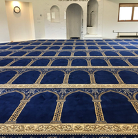 Hochwertiger, Ungiftiger Moschee-Gebetsteppich mit Traditionellem Islamischem Muster, Großhandel Muslimischer Teppichrollen