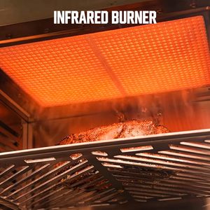 Asador de Gas Infrarrojo Moderno de Acero Inoxidable a 1500 Grados para Carne y Bistec, con Dispositivo de Seguridad de Depleción de Oxígeno, Portátil para Camping SRGG2 - Product Image 3