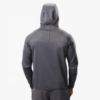 Sweat-shirts à capuche pour hommes, streetwear, logo personnalisé brodé, fabricant de vêtements de sport, designer, sweat-shirt à fermeture éclair intégrale pour hommes