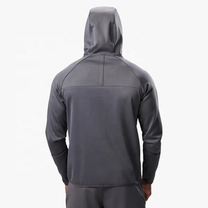 Felpe <span class=keywords><strong>con</strong></span> Cappuccio Sportive da Uomo <span class=keywords><strong>con</strong></span> Logo Personalizzato Ricamato, Produttore di Abbigliamento Streetwear, Giacca <span class=keywords><strong>con</strong></span> Zip Integrale per Uomo - Product Image 3