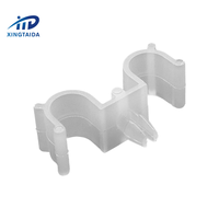 Vente en gros de prise de fil en nylon en double pince à fil en forme de U Clips de routage de câble en nylon pour carte de circuit imprimé