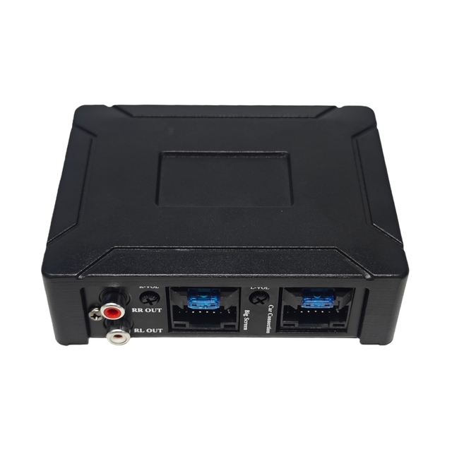 High Performance 4 Ch DSP Car Audio Amplifier Class Compact Size Car Speaker Amplifier for Vehicle Sound System Modification