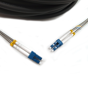 Cable de Fibra Óptica Blindado LC a LC para Interiores y Exteriores |   Cable de Conexión Robusto de 2m 200m Dúplex 9/125 3mm para Redes FTTA FTTH - Product Image 6