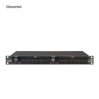 Égaliseur Audio Professionnel Gooermi 215, Égaliseur Graphique 2x15 Bandes, Égaliseur de Puissance pour Studio d'Enregistrement